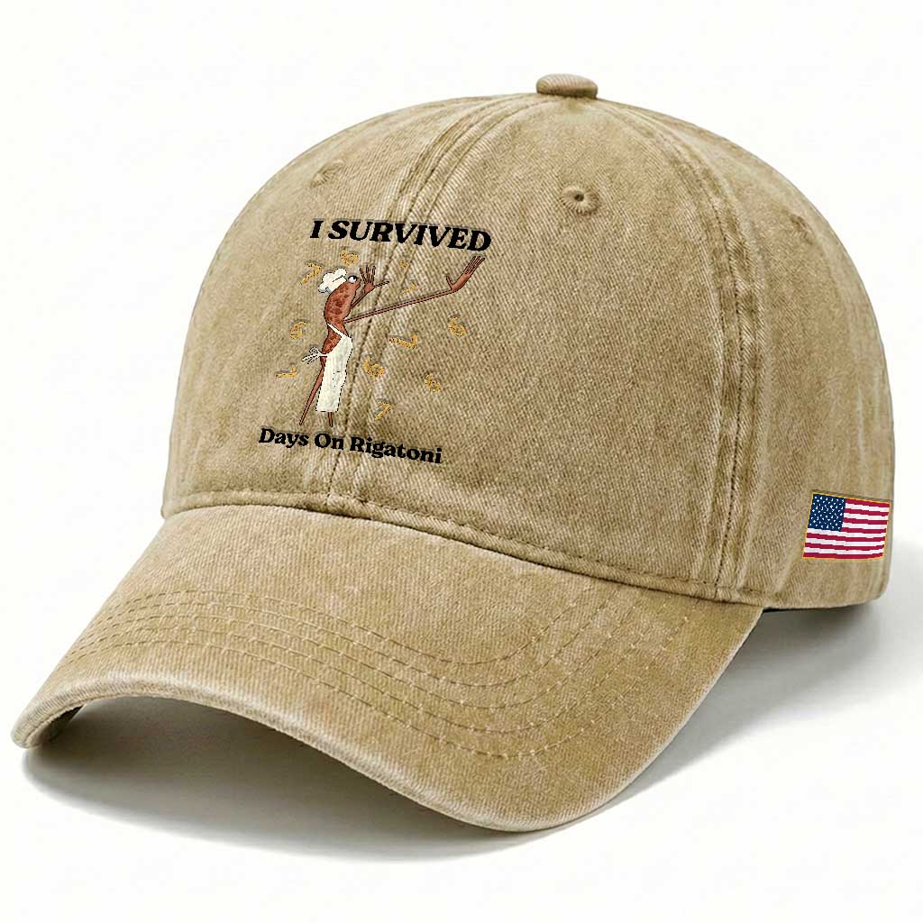 Marcus The Worm Meme Washed Cotton Baseball Cap Funny 67 Six Seven Brain Rot