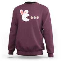 Funny Easter Sweatshirt Bunny Gamer Egg Hunter
