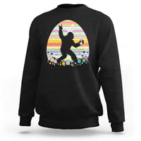 Funny Bigfot Easter Sweatshirt Sasquatch Rock On Rabbit