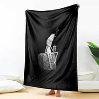 Marcus The Worm Diet Coke Throw Blanket Funny Drinking and Smoking Meme
