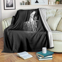 Marcus The Worm Diet Coke Throw Blanket Funny Drinking and Smoking Meme