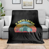 3 Days Later Christian Resurrection Throw Blanket Funny Easter Jesus Meme