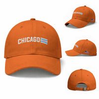 Sweet Chicago Flag Red Six Pointed Stars Baseball Cap
