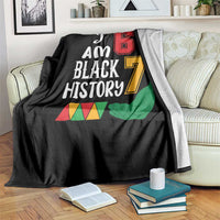 Funny Six Seven African American Throw Blanket Black History Month