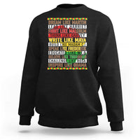 Black History Month Sweatshirt Dream Like Martin Lead Like Harriet