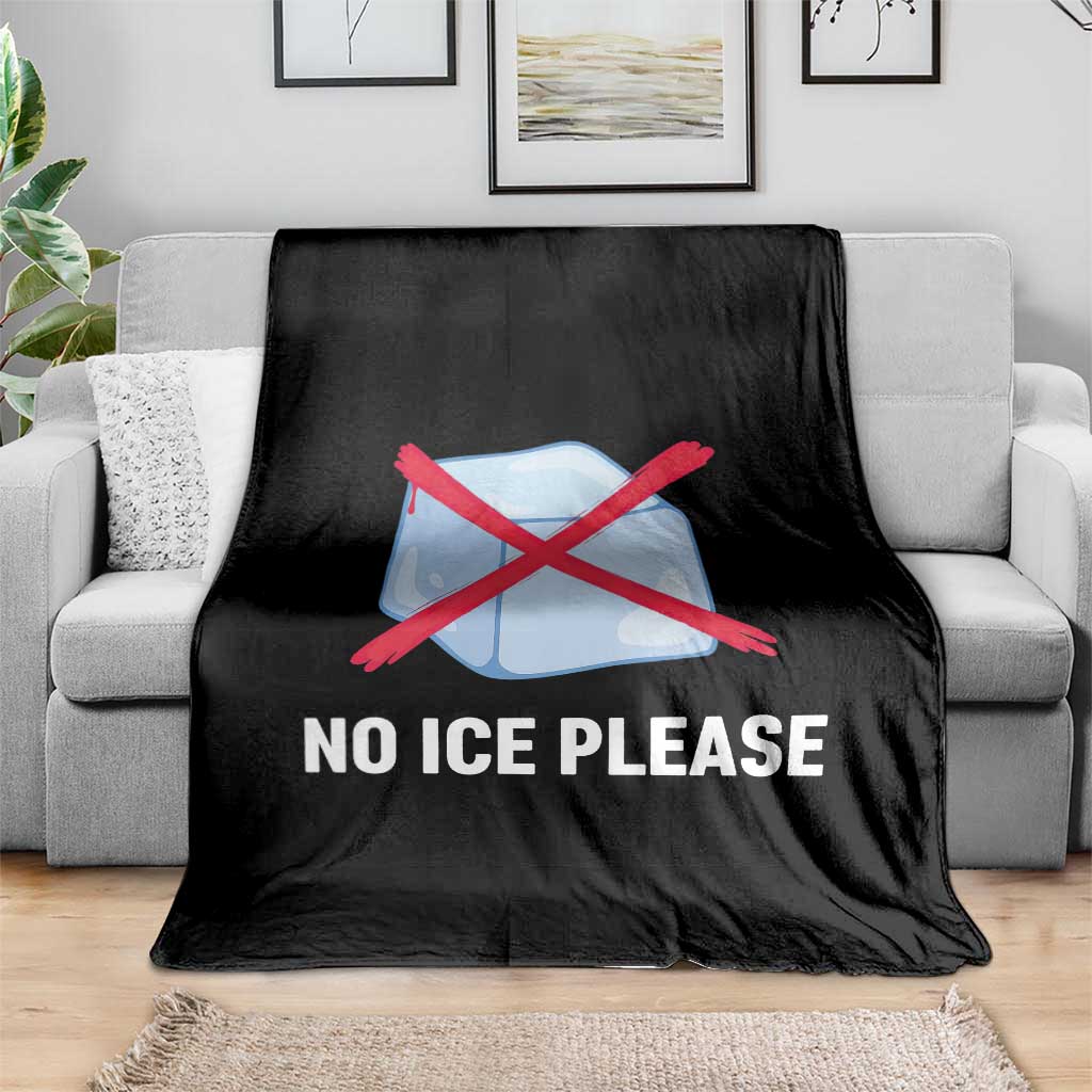 No Ice Please Throw Blanket Ice Cube Anti ICE Deportation Human Rights Protest