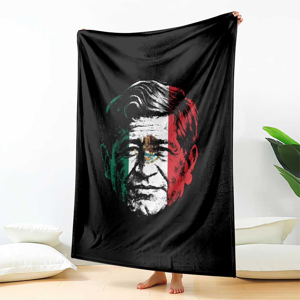Cesar Chavez Day Mexican American Pride Throw Blanket