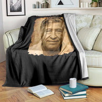 Cesar Chavez Throw Blanket Mexican American Pride Latino Heritage