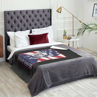 Cesar Chavez Throw Blanket Labor Leader Mexican American Pride