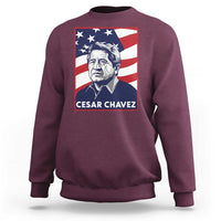 Cesar Chavez Sweatshirt Labor Leader Mexican American Pride