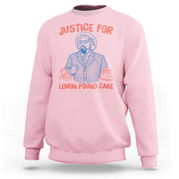 Justice For Lemon Pound Cake Sweatshirt Viral Trend Free Speech