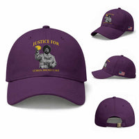 Justice For Lemon Pound Cake Baseball Cap Vintage Rap Free Speech