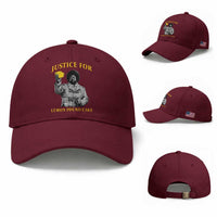 Justice For Lemon Pound Cake Baseball Cap Vintage Rap Free Speech