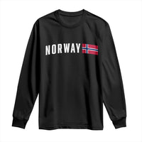 Norwegian Pride Flag Norway Great Gift Long Sleeve Shirt