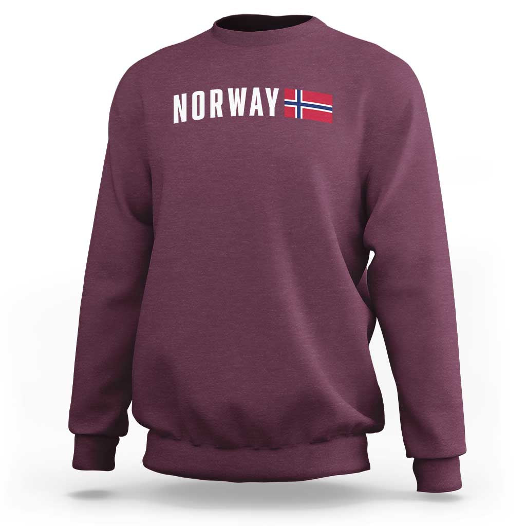 Norwegian Pride Flag Norway Great Gift Sweatshirt