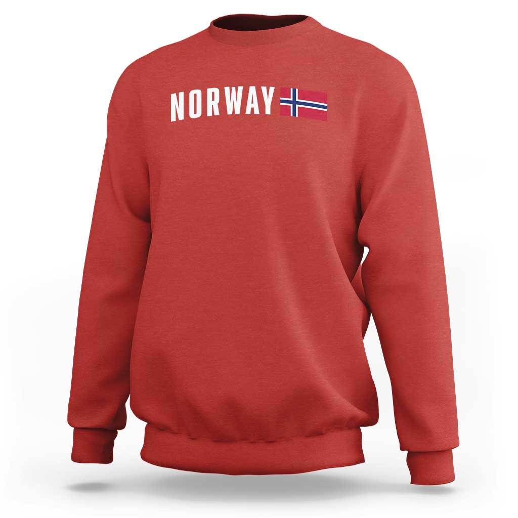 Norwegian Pride Flag Norway Great Gift Sweatshirt