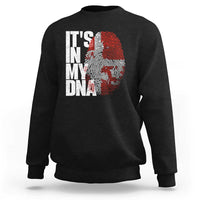 It's in My DNA Sweatshirt Denmark Map Flag Danish Gift