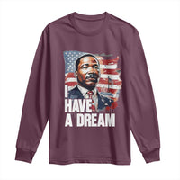 Martin Luther King Jr Long Sleeve Shirt I Have A Dream - Wonder Print Shop