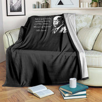 John Lewis Quote Throw Blanket Black History Good Trouble