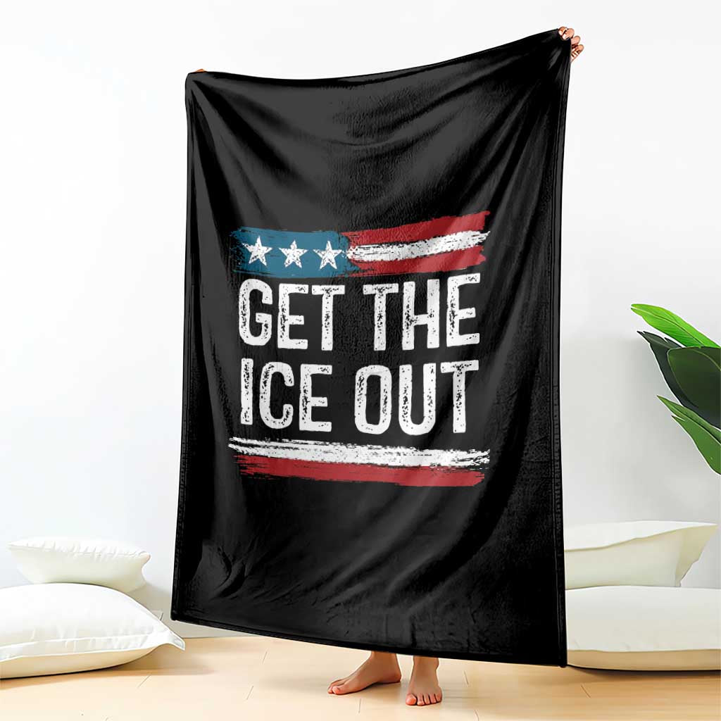 Anti ICE Immigration Protest Human Rights Throw Blanket
