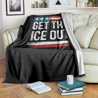 Anti ICE Immigration Protest Human Rights Throw Blanket