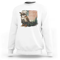 Bird Nerd Sweatshirt Funny Bird Watching Patriotic American Flag - Wonder Print Shop