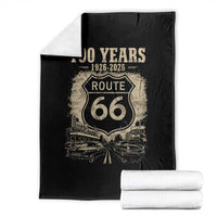 Route Highway 66 100 Year Centennial Anniversary Souvenir Throw Blanket