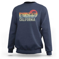 Retro California Beach Shirt, Vintage Cali Sunset Tee Sweatshirt