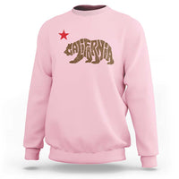 California The Golden State Bear Flag San Francisco Sweatshirt