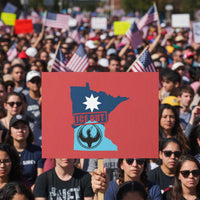 Minnesota Resist Anti ICE Immigration Protest Protest Sign Ice Out