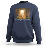 He Is Not Here He Has Risen Sweatshirt Easter Christian Jesus