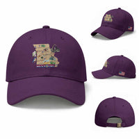 Missouri Map Landmarks Major Cities Roads Flag Baseball Cap