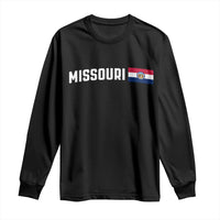 Missouri Missourian MO State Flag Long Sleeve Shirt