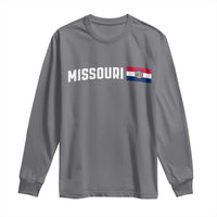 Missouri Missourian MO State Flag Long Sleeve Shirt