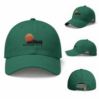 Kansas City Missouri Retro 80s Style Baseball Cap