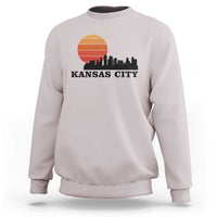 Kansas City Missouri Retro 80s Style Sweatshirt