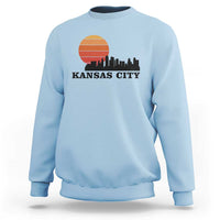 Kansas City Missouri Retro 80s Style Sweatshirt