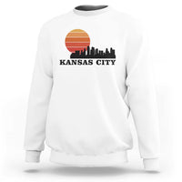 Kansas City Missouri Retro 80s Style Sweatshirt