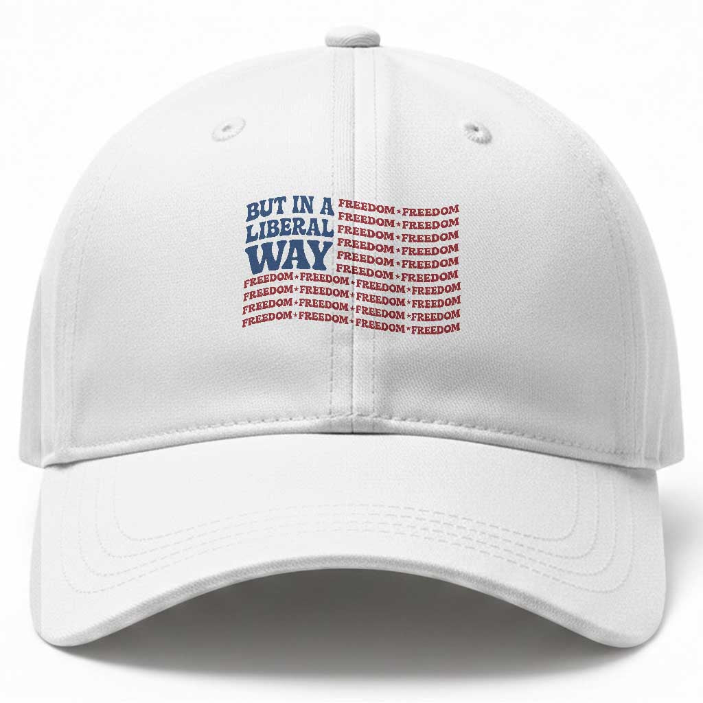 USA But In A Liberal Way 4th of July Baseball Cap Feminist Women's Rights Freedom