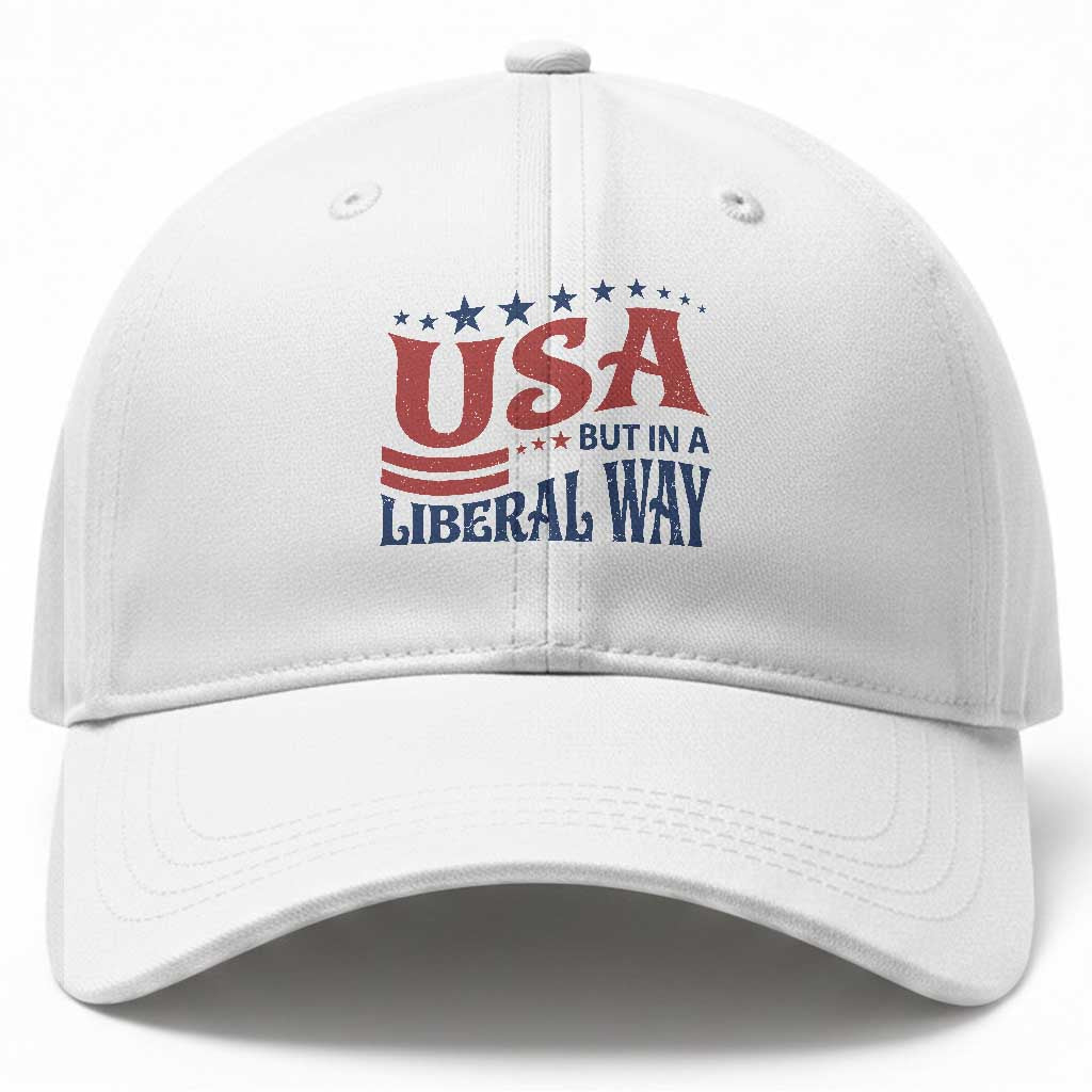 USA But In A Liberal Way 4th of July Baseball Cap Feminist Women's Rights