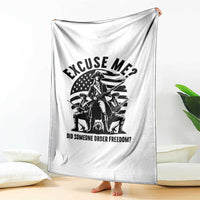 Freedom Resist Protest Civil Rights Throw Blanket Excuse Me Did Someone Order Freedom