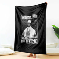 Sojourner Truth Quote Throw Blanket Black History Month