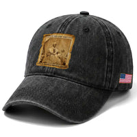 Sojourner Truth Washed Cotton Baseball Cap Black Women Quote