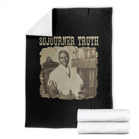 Sojourner Truth Throw Blanket African American Historical Hero