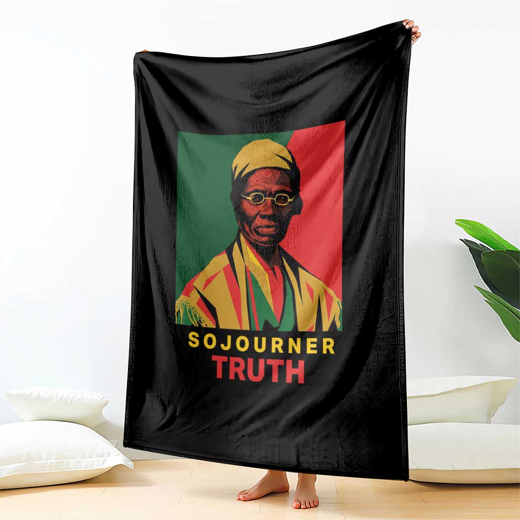 Sojourner Truth Throw Blanket Black History Month