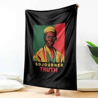 Sojourner Truth Throw Blanket Black History Month