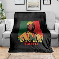 Sojourner Truth Throw Blanket Black History Month