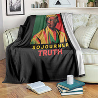 Sojourner Truth Throw Blanket Black History Month