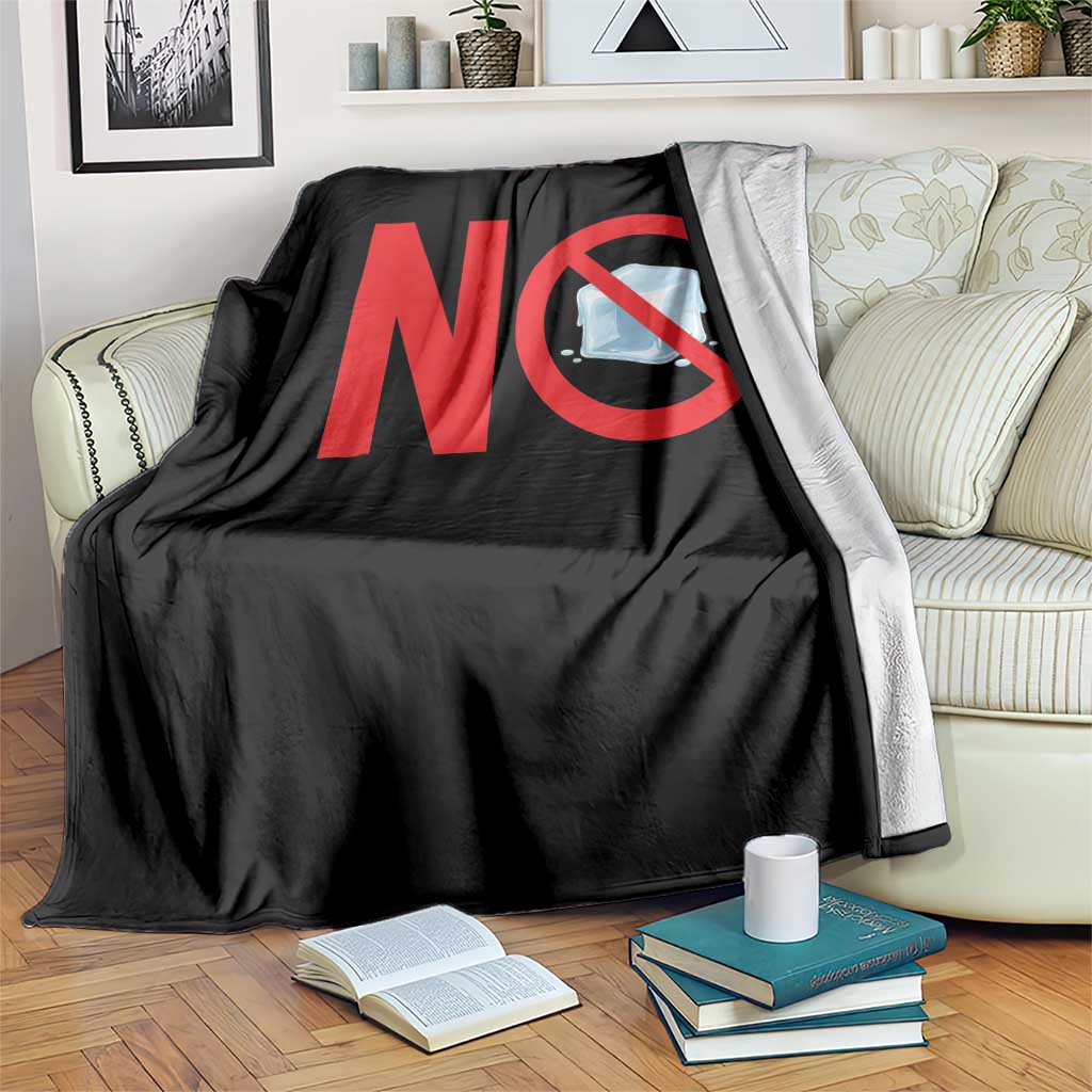 Anti ICE Throw Blanket No ICE Protest Symbol Anti Immigration Enforcement
