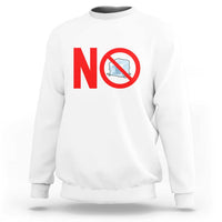 Anti ICE Sweatshirt No ICE Protest Symbol Anti Immigration Enforcement